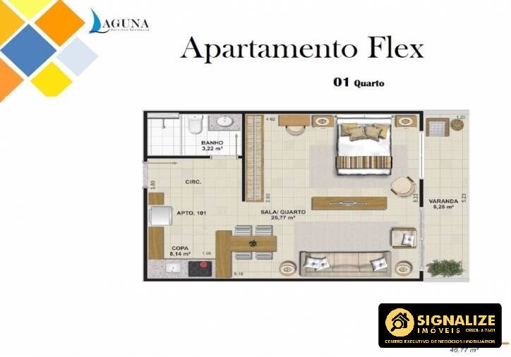 Casa de Condomínio à venda com 1 quarto, 47m² - Foto 12